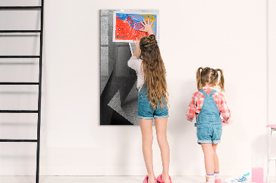 Schreib magnettafel Moderne Fotodisplaytafel