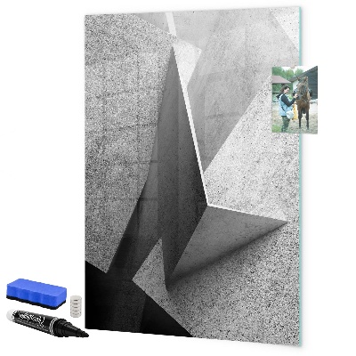 Schreib magnettafel Moderne Fotodisplaytafel