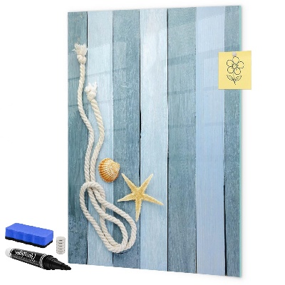 Magnettafel zum schreiben Erinnerungsfotos von Strandurlauben