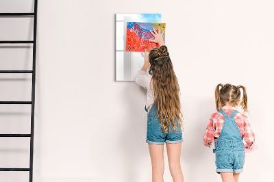 Schreib magnettafel Kreative Fotopräsentationswand