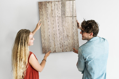 Magnettafel zum schreiben Fotoorganisator an der Wand