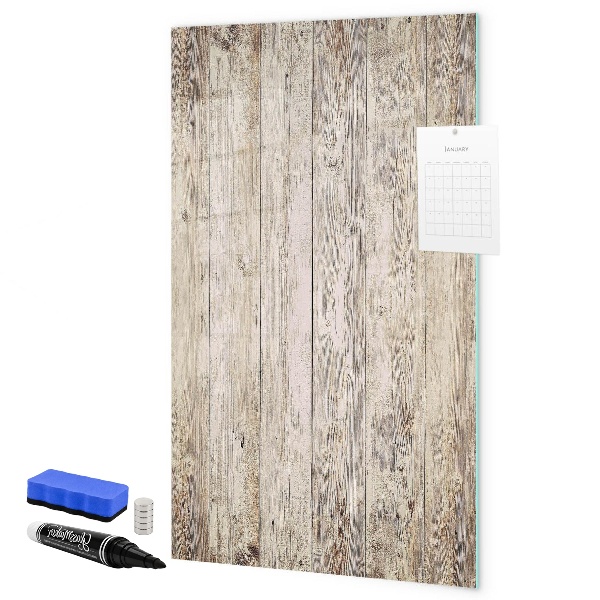 Magnettafel zum schreiben Fotoorganisator an der Wand
