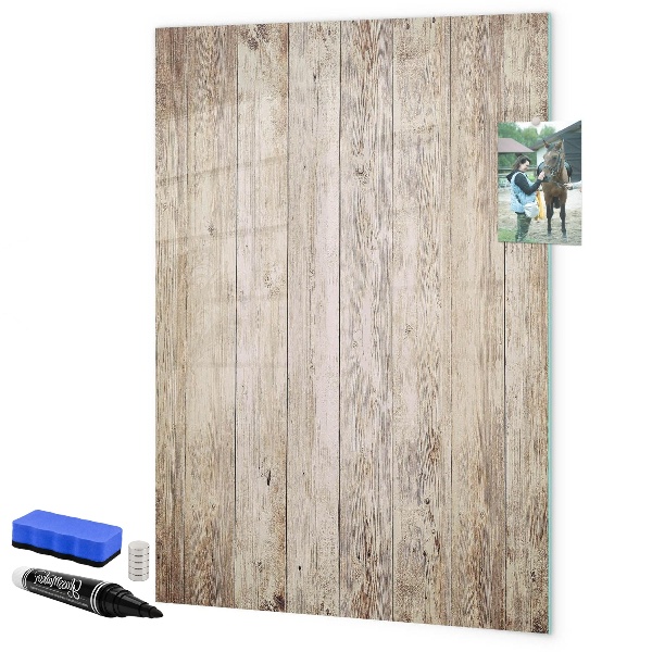 Magnettafel zum schreiben Fotoorganisator an der Wand