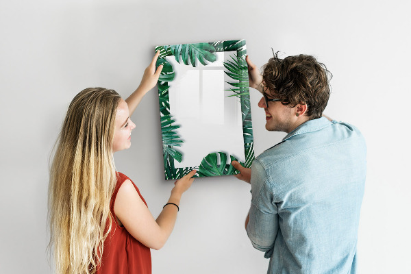 Schreib magnettafel Grüne Tafel zur Präsentation von Fotos