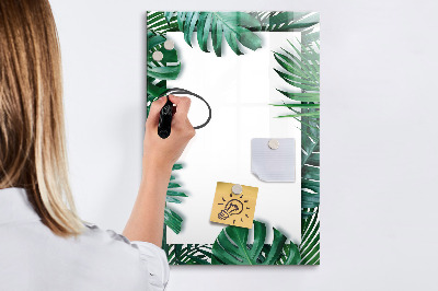 Schreib magnettafel Grüne Tafel zur Präsentation von Fotos