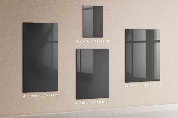 Magnettafel zum schreiben Bunte Tafel für Fotos und Notizen