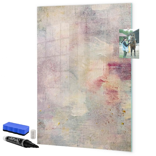 Schreib magnettafel Kreative Pinnwand für Fotos und Notizen