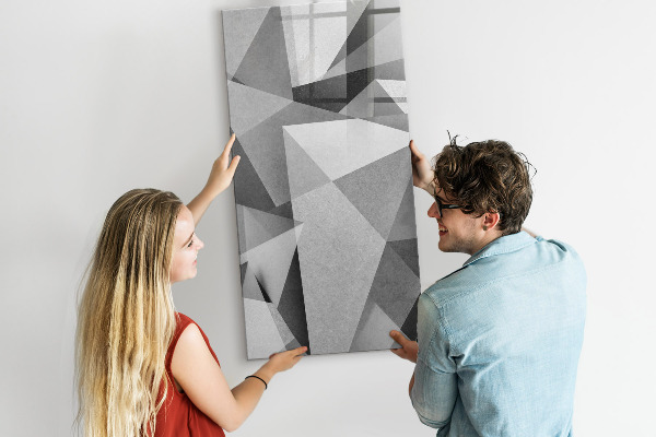 Magnettafel zum schreiben Moderne Tafel für Notizen und Fotos