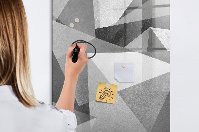 Magnettafel zum schreiben Moderne Tafel für Notizen und Fotos