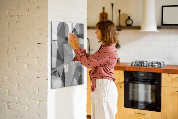 Magnettafel zum schreiben Moderne Tafel für Notizen und Fotos