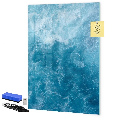 Magnettafel zum schreiben Eine farbenfrohe Tafel für Notizen und Fotos