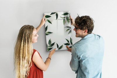 Schreib magnettafel Grüne Tafel für Fotos und Notizen