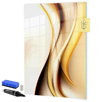 Magnettafel zum schreiben Eine farbenfrohe Tafel für Notizen und Fotos