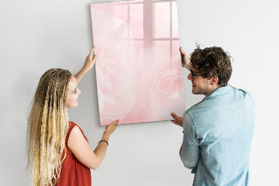 Schreib magnettafel Stilvolle Pinnwand für Fotos und Notizen