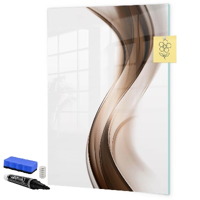Schreib magnettafel Eine stylische Tafel für Notizen und Fotos