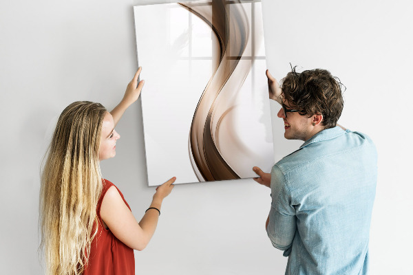 Schreib magnettafel Eine stylische Tafel für Notizen und Fotos