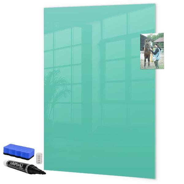 Schreib magnettafel Eine farbenfrohe Tafel für Fotos und Notizen