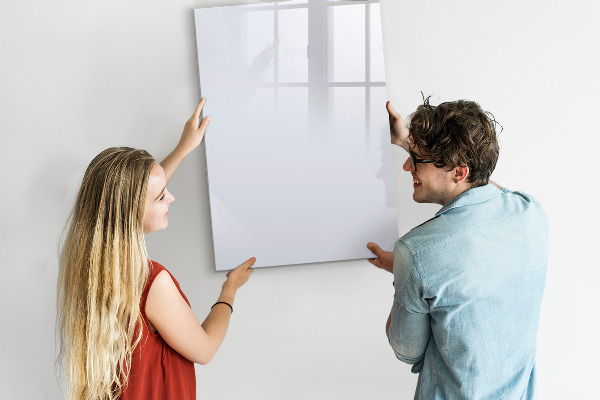 Magnettafel zum schreiben Erinnerungen auf moderne Art bewahren