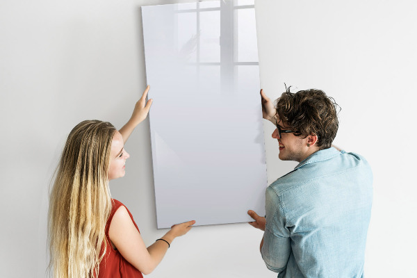 Magnettafel zum schreiben Erinnerungen auf moderne Art bewahren