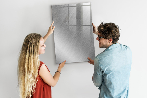 Magnettafel zum schreiben Fotowand aus Metall