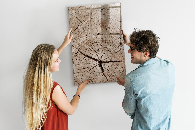 Magnettafel zum schreiben Ein natürlicher Hintergrund für Fotos und Notizen