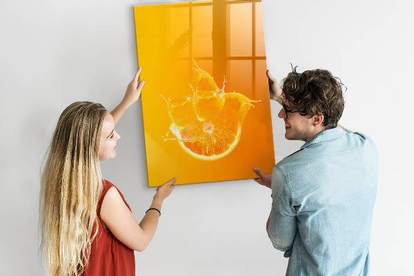 Schreib magnettafel Eine farbenfrohe Tafel für Fotos und Notizen