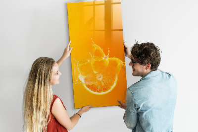 Schreib magnettafel Eine farbenfrohe Tafel für Fotos und Notizen