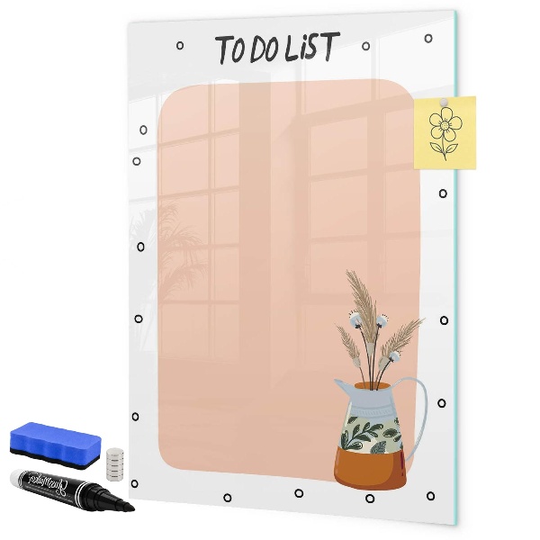Magnettafel zum schreiben Planungs- und Notiztafel
