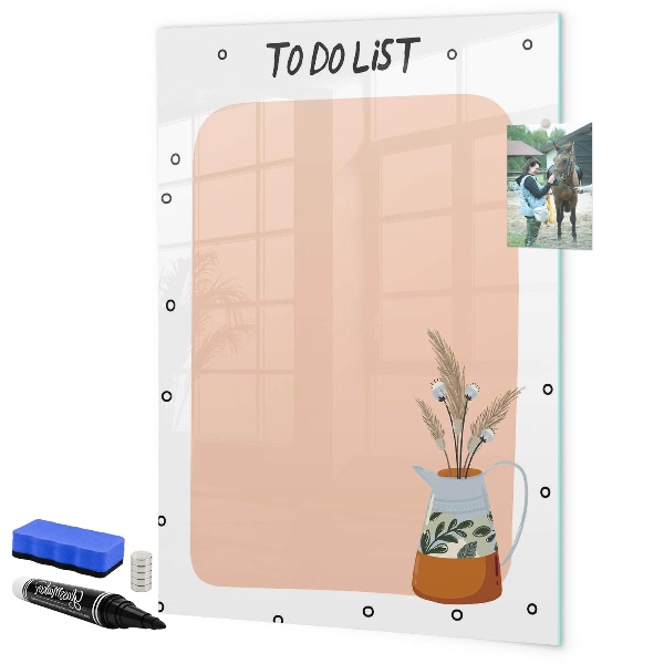 Magnettafel zum schreiben Planungs- und Notiztafel