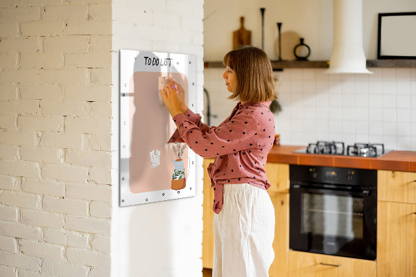 Magnettafel zum schreiben Planungs- und Notiztafel