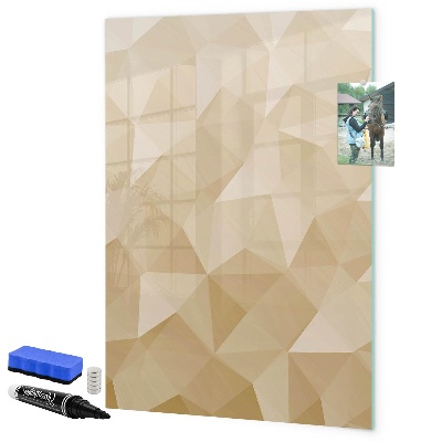Magnettafel zum schreiben Moderne Tafel für Notizen und Fotos