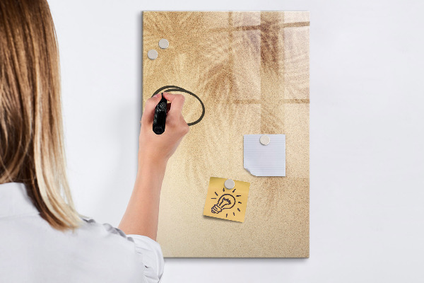 Schreib magnettafel Pinnwand für Fotos und Notizen