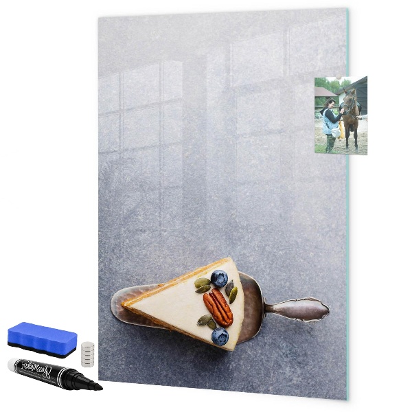 Magnettafel zum schreiben Kreative Pinnwand für Notizen und Fotos