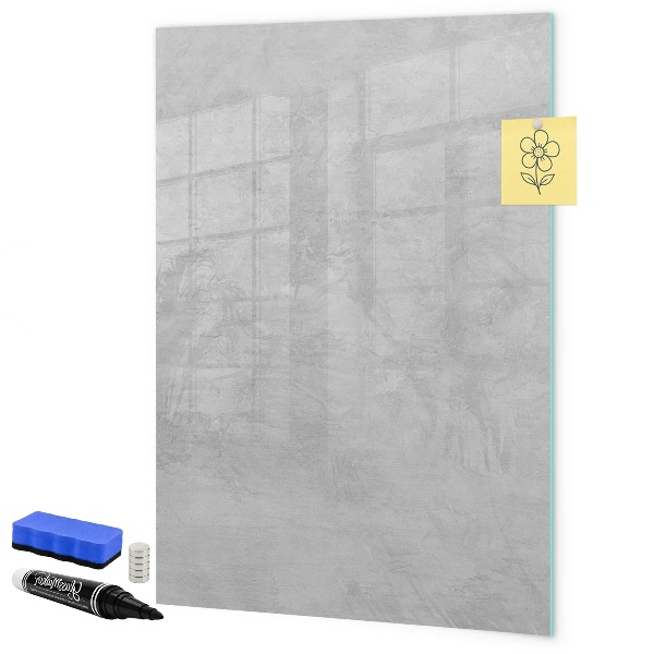 Magnettafel zum schreiben Ein Platz zum Präsentieren von Erinnerungen und Notizen