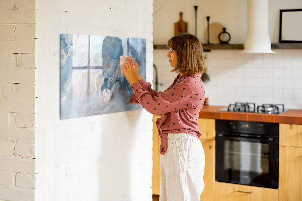 Schreib magnettafel Moderne Fotodisplaytafel