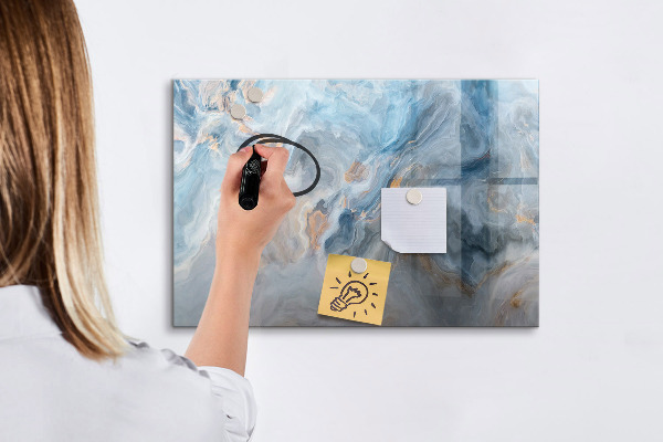 Schreib magnettafel Moderne Fotodisplaytafel