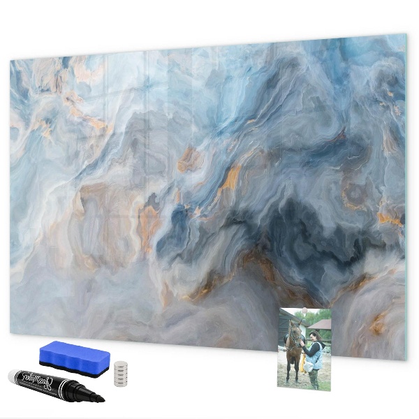 Schreib magnettafel Moderne Fotodisplaytafel