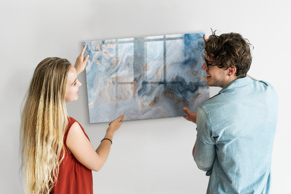 Schreib magnettafel Moderne Fotodisplaytafel