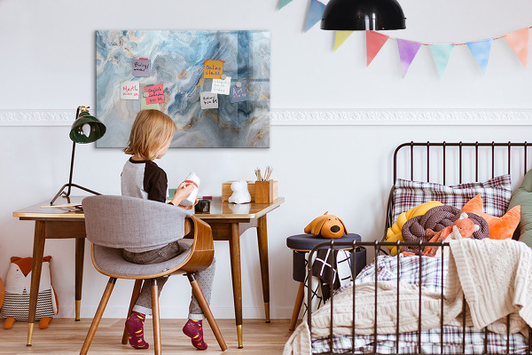 Schreib magnettafel Moderne Fotodisplaytafel