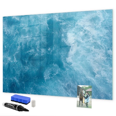 Magnettafel zum schreiben Eine farbenfrohe Tafel für Notizen und Fotos