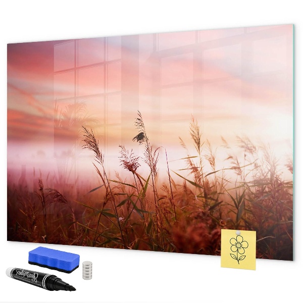 Schreib magnettafel Ein kreativer Raum zur Präsentation von Fotos