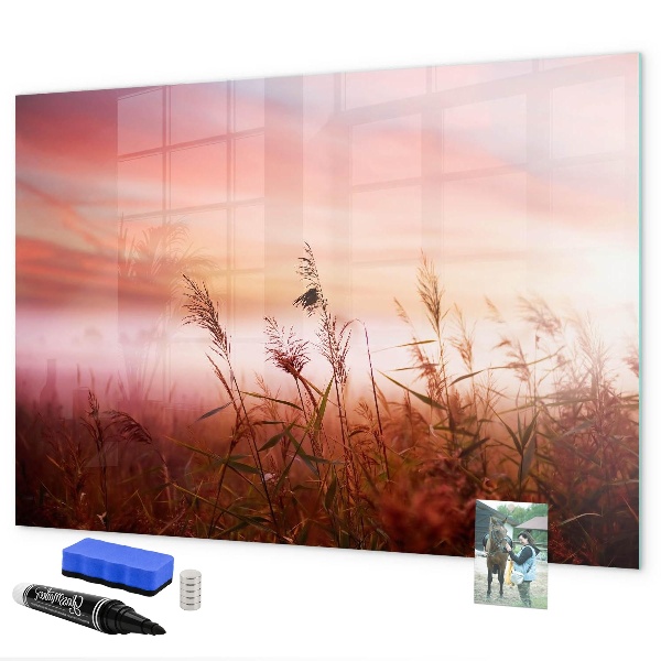 Schreib magnettafel Ein kreativer Raum zur Präsentation von Fotos