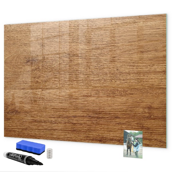 Schreib magnettafel Memotafel mit Magneten und Fotos