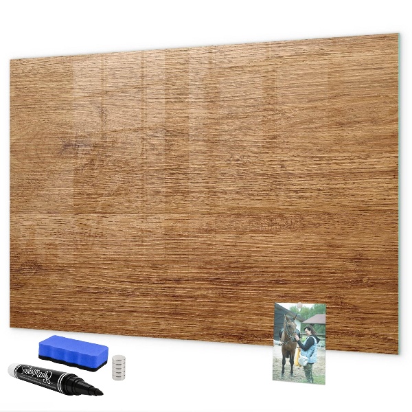 Schreib magnettafel Memotafel mit Magneten und Fotos