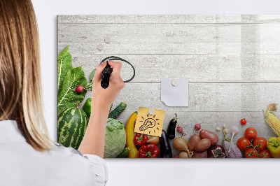 Magnettafel zum schreiben Ein kreativer Raum für Erinnerungen und Fotos