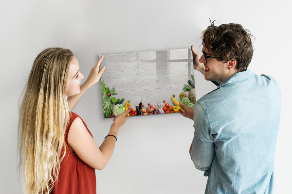 Magnettafel zum schreiben Ein kreativer Raum für Erinnerungen und Fotos