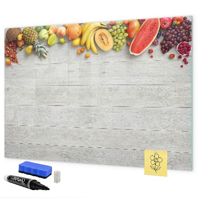 Magnettafel zum schreiben Farbenfrohes Foto-Präsentationsset
