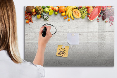 Magnettafel zum schreiben Farbenfrohes Foto-Präsentationsset