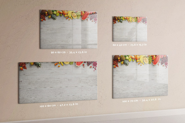 Magnettafel zum schreiben Farbenfrohes Foto-Präsentationsset