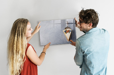 Magnettafel zum schreiben Ein kreativer Ort für Erinnerungen und Notizen